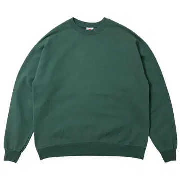 헤인즈 트레이닝복 맨투맨 무지 L 다크 그린 Hanes 아메카지