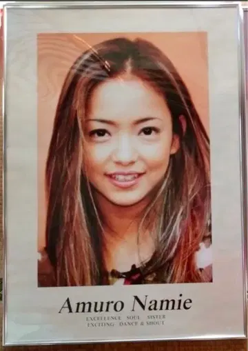 레어! 아무로 나미에 포스터 namie amuro