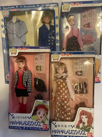 마멀레이드 보이 마멀레이드 스쿨 인형 4체 세트