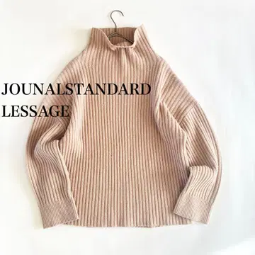 저널 스탠다드 레사주 니트 하이넥 풀오버 캐시미어