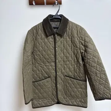올리브 그린 퀼팅 자켓 고타이리쿠