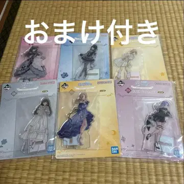 아이돌 마스터 제일복권 아크릴 스탠드 6종류