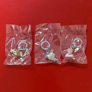 산리오 윳토 메지루시 액세서리 우사하나 쿠로 우사 마론 크림