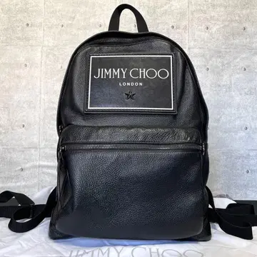 [ 새상품급 ] JIMMY CHOO WILMER GNL BLACK 백팩