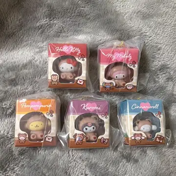 산리오 미니어처 패키지 가챠 컴플리트