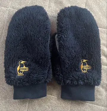 CHUMS 네이비 미튼 M 사이즈