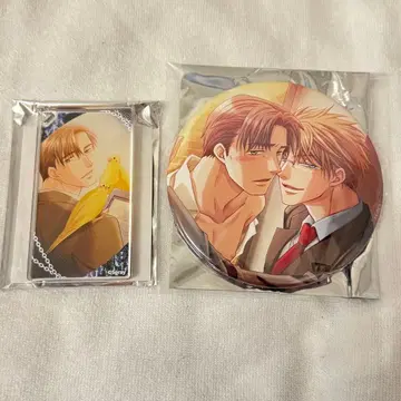 귀축안경 안경 카츠야 카타기리 캔뱃지&아크릴 키링