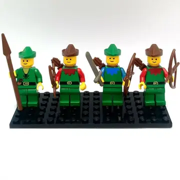 LEGO 올드 레고 숲의 사람 포레스트맨 4체 세트 정품