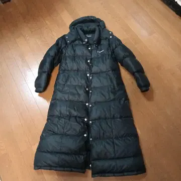 오샤레 PenField 블랙 롱 다운 자켓