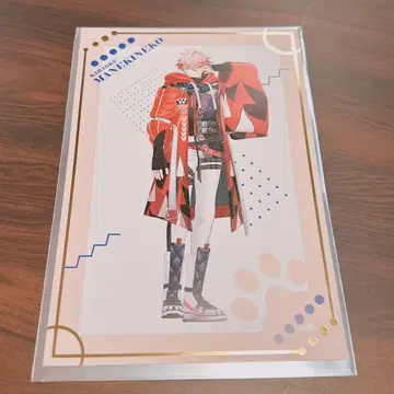 니지산지 마네키네코 VOLTACTION 엽서 세라프 다즐 가든