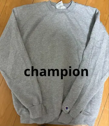 Champion 그레이 크루넥 트레이닝복