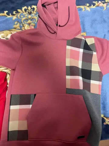 BLACK LABEL CRESTBRIDGE 체크 무늬 후드티 L