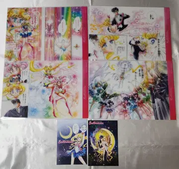 세일러문 카페 런천매트 엽서 컴플리트