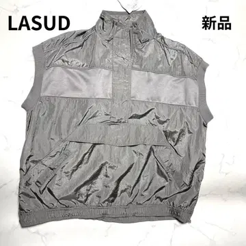 LASUD 새상품 라슈드 그레이 베스트 YAMADAYA 야마다야