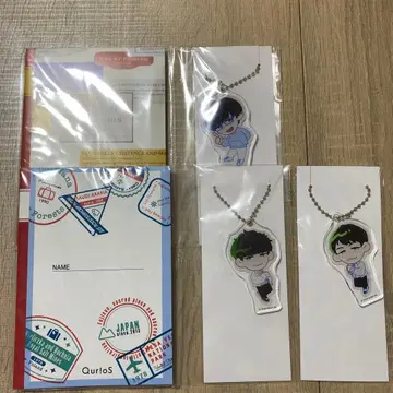 QuizKnock 로손 콜라보 노트 & 키링 후쿠라P, 토겐, 토몬