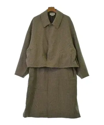 YOKE 스텐카라 코트 남성용