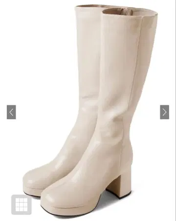 [ 미사용 새상품 ] 가죽 롱 부츠