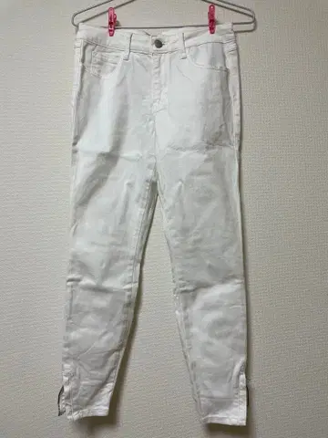 여성용 화이트 청바지