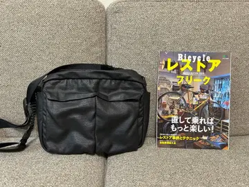 Public cat 블랙 숄더백 합성 피혁