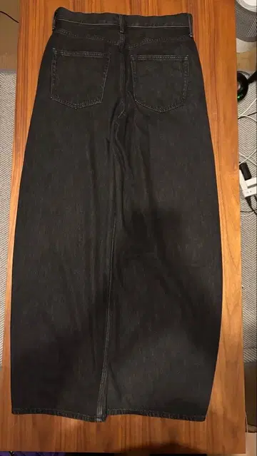 유니클로 배기 커브 청바지 허리 25 여성용