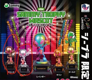 서밋 트로피 마스코트 C 플러스 한정판 브론즈, 실버