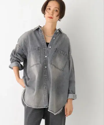 모듬 BIG 데님 셔츠