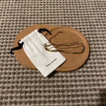ISABEL MARANT 골드 체인 팔찌