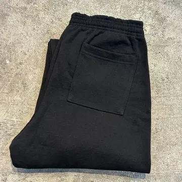 새상품 로스앤젤레스 어패럴 14oz 헤비 플리스 스웨트 팬츠 블랙 L