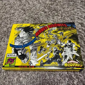 나의 히어로 아카데미아 히어로즈 비스킷 스티커 포함 숏