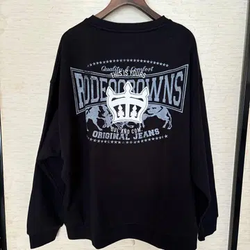 RODEO CROWNS BOWL 로고 맨투맨 상의