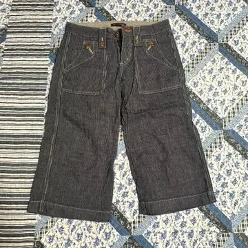 [ et/ET BOITE 에보와트 ] 스트라이프 하프 팬츠 일본제