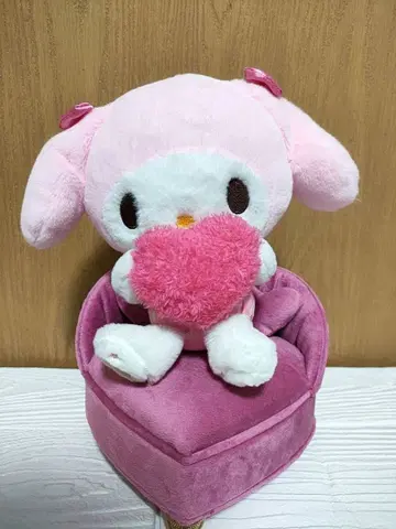 마이멜로디 하트 팬츠 봉제 인형 s 핑크