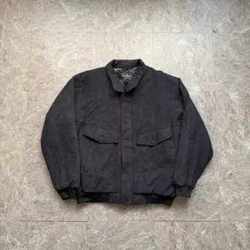 weathercock 짧은 기장 스웨이드 느낌 스윙탑 해링턴 충전솜