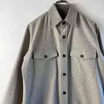 YLEVE 이레브 밴드 포함 울 셔츠 남성용 0