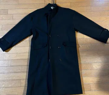 미사용품 Casper John 멜톤 더블 체스터 코트