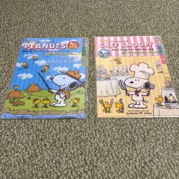 스누피 피넛 A5 3개입 클리어 파일 2011