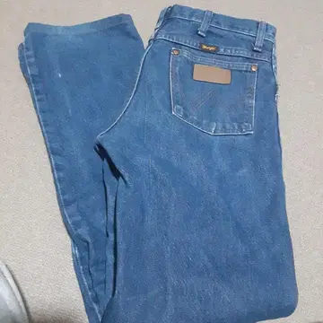 Wrangler 빈티지 스트레이트 데님 30x34