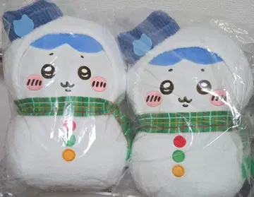 치이카와 에니마에 복권 B상 하치와레 봉제 인형 세트