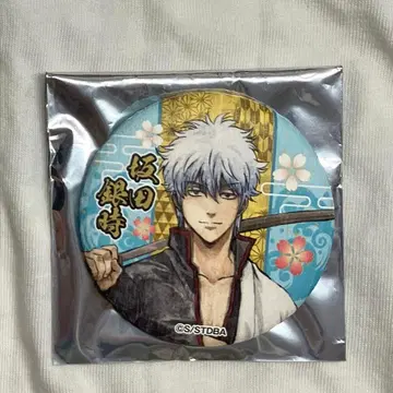 은혼 사카타 긴토키 화지풍 캔뱃지 캔뱃지 화조풍월 캐릭터 팝 스토어