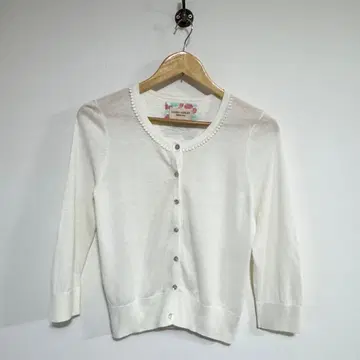 로라 애슐리 LAURA ASHLEY WEEKEND 자수 가디건