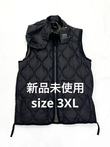 미사용 새상품 TAION 타이온 다운 베스트 size 3XL
