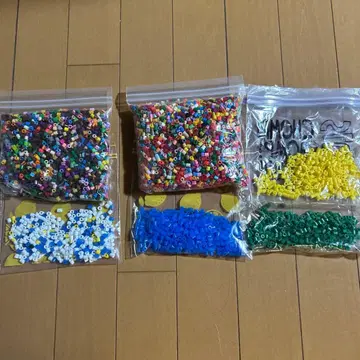 펄러비즈 다색 복수 봉입