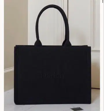 Darich 다리치 로고 토트백 BLACK