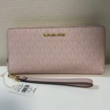 MICHAEL KORS 핑크 장지갑