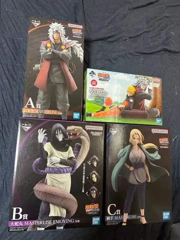 NARUTO 제일복권 전설의 3닌자 피규어 컴플리트