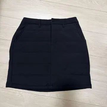 Admiral 블랙 패딩 스커트 L 사이즈