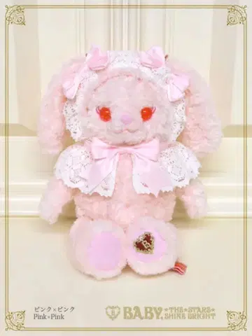 우사쿠먀 미니백 핑크 x 핑크 핑크 리본