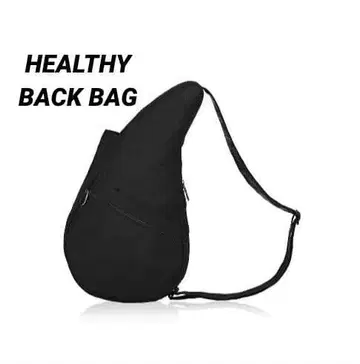 HEALTHY BACK BAG 블랙 숄더백 발수 S 사이즈
