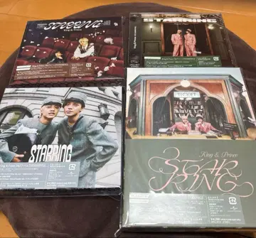 King & Prince STARRING DVD 4형태 세트