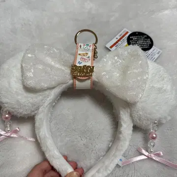 미니 머리띠 리본과 머리띠 홀더 더피 프렌즈